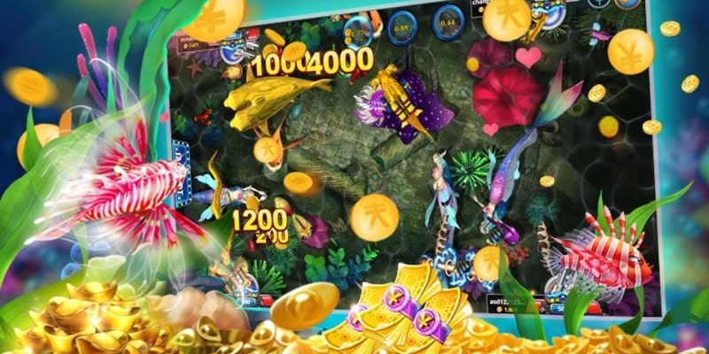 Trải nghiệm ngay đại dương sắc màu tại bắn cá bingo 