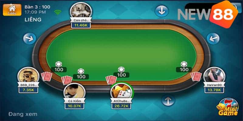 cách chơi bài liêng