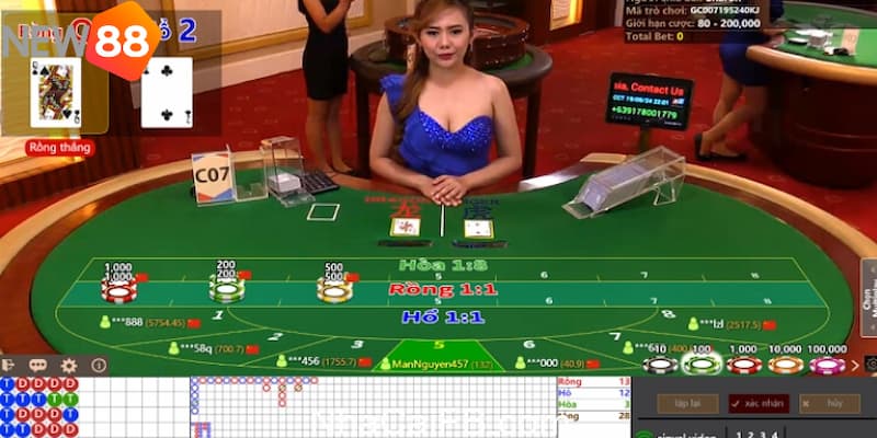 cách chơi rồng hổ online Hướng dẫn cách chơi rồng hổ online đơn giản tại New88