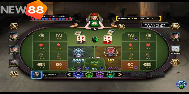 Bật mí phương pháp áp dụng luật chơi rồng hổ thành công