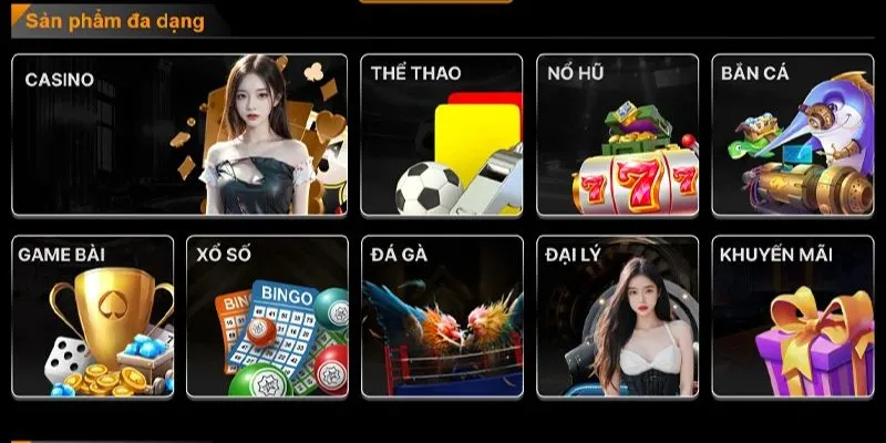 Nhà cái 789Bet sở hữu một kho game phong phú và đa dạng