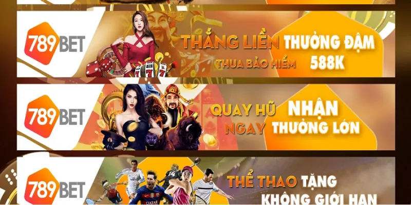 Khuyến mãi và ưu đãi đặc biệt tại 789Bet