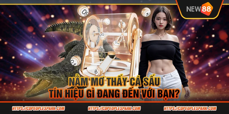 Nằm mơ thấy cá sấu - Tín hiệu gì đang đến với bạn?