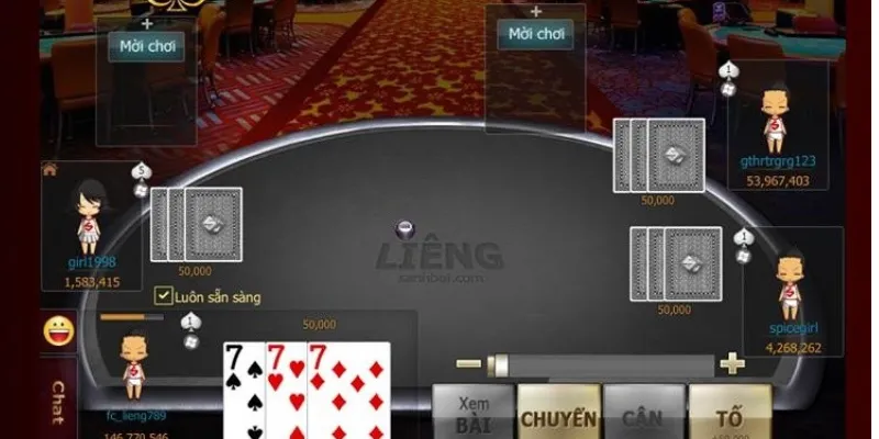 Các mức cược và phần thưởng hấp dẫn trong bài liêng online tại Go 88