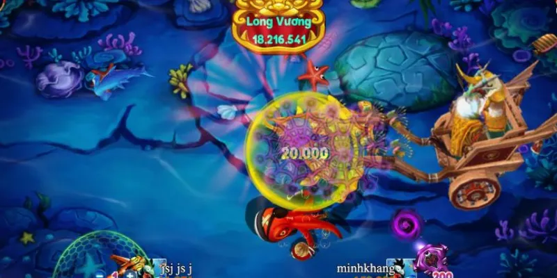 Điểm hấp dẫn của bắn cá rồng 