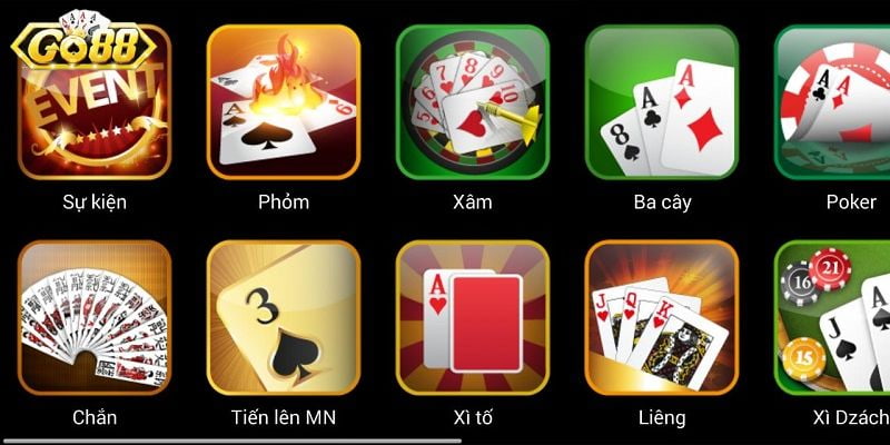 Cộng đồng game bài sôi động