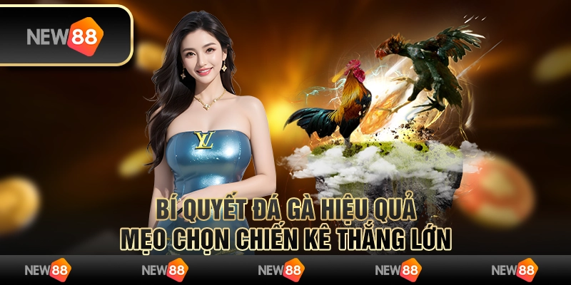 Bí quyết đá gà hiệu quả - Mẹo chọn chiến kê thắng lớn