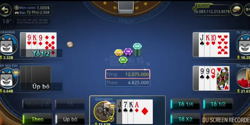 Hướng dẫn cách chơi Xì Tố hiệu quả để đạt chiến thắng lớn