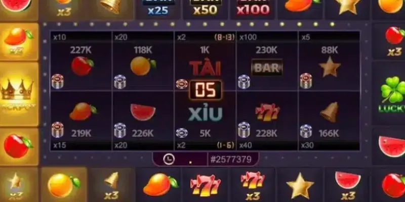 Hướng dẫn cụ thể cách chơi trò chơi xèng hoa quả