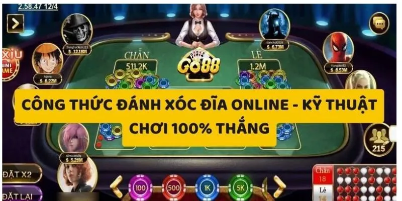 Chú ý cần nắm khi dùng công thức đánh xóc đĩa online