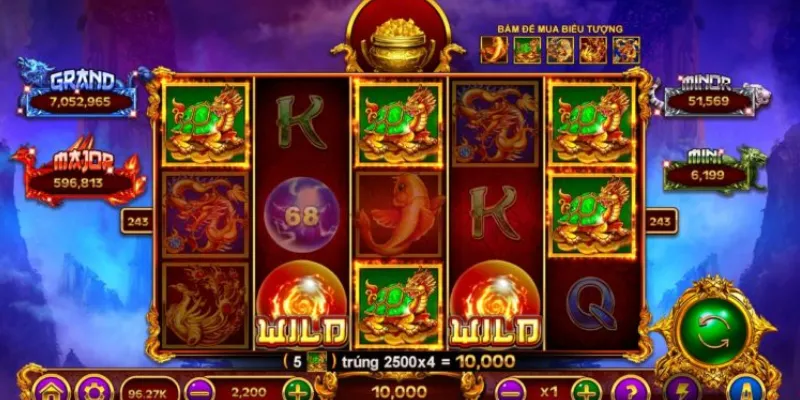 Những tính năng độc đáo của trò chơi nổ hũ Kho Báu Tứ Linh