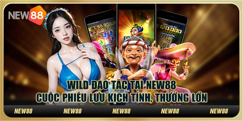 Wild Đạo Tặc tại New88 – Cuộc phiêu lưu kịch tính, thưởng lớn
