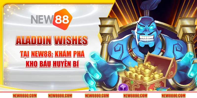 Aladdin Wishes tại New88: Khám phá kho báu huyền bí