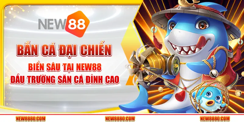 Bắn Cá Đại Chiến Biển Sâu Tại New88 - Đấu Trường Săn Cá Đỉnh Cao