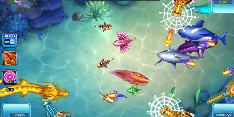 Các loại cá "khủng" xuất hiện trong trò chơi bắn cá siêu tốc