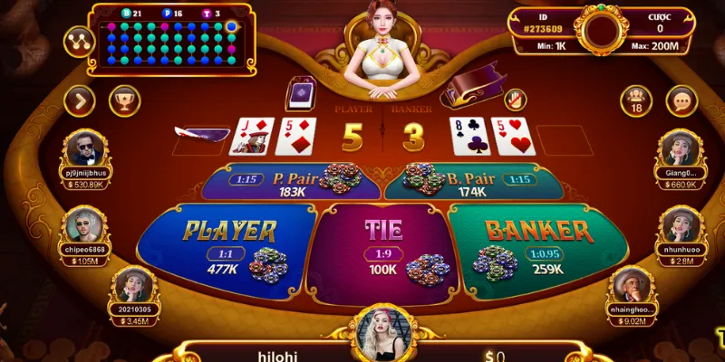 Hướng dẫn luật chơi baccarat một cách chi tiết 