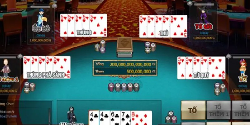 Hướng dẫn chi tiết và dễ hiểu về cách chơi Xì Tố 7 cây