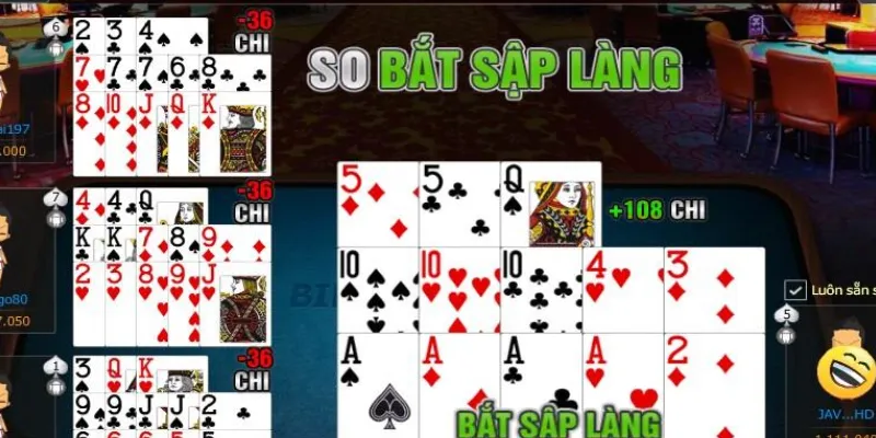 Tìm hiểu sự khác biệt trong luật chơi Mậu Binh 5 lá