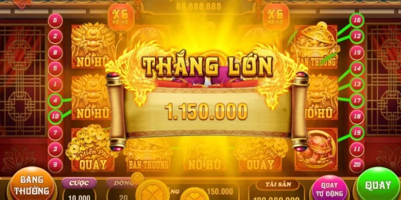Những tính năng tiện ích trong slot game