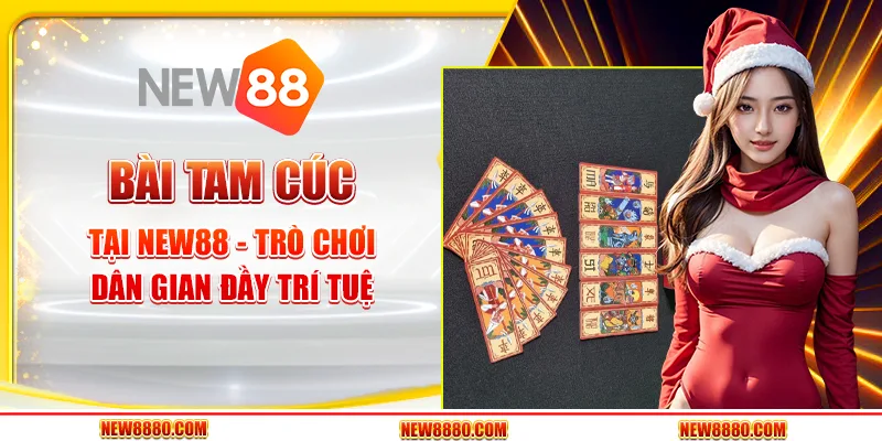 Bài Tam Cúc tại New88 - Trò chơi dân gian đầy trí tuệ