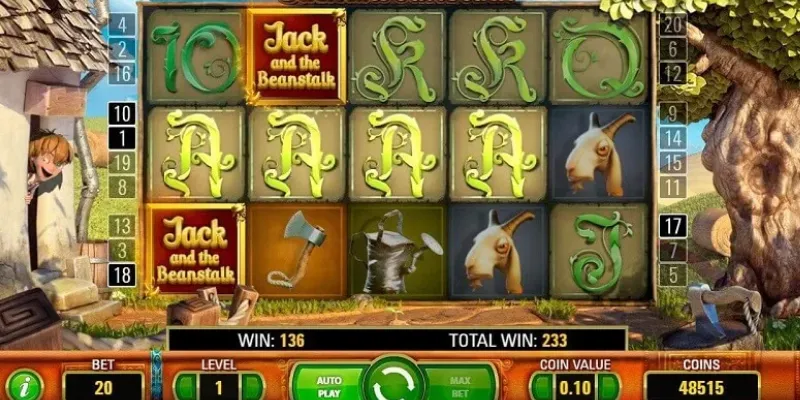 Tìm hiểu trò chơi nổ hũ Jack và Cây Đậu Thần