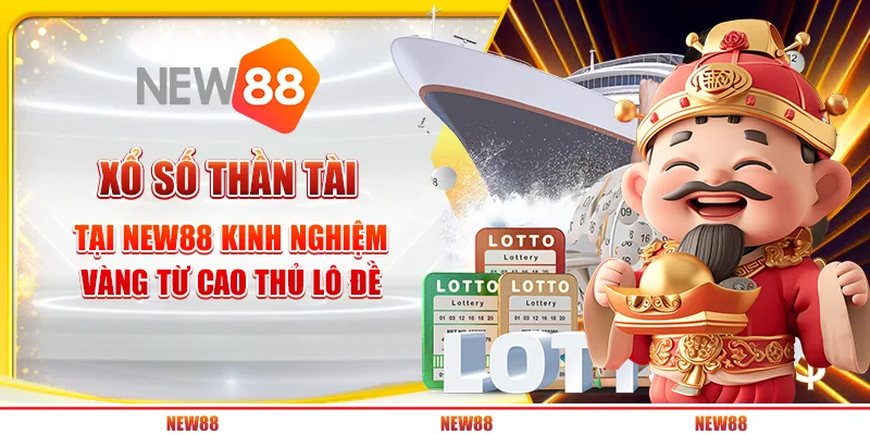 Xổ số thần tài tại New88: Kinh nghiệm vàng từ cao thủ lô đề