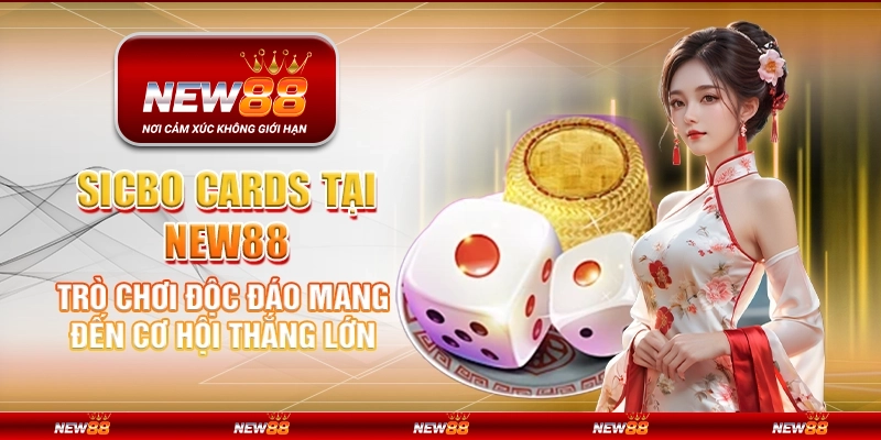 Sicbo Cards tại New88 - Trò chơi độc đáo mang đến cơ hội thắng lớn