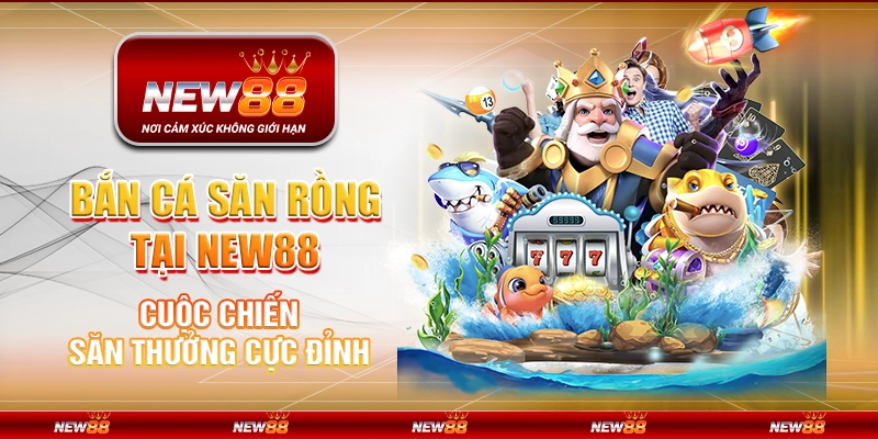 Bắn Cá Săn Rồng tại New88 – Cuộc chiến săn thưởng cực đỉnh