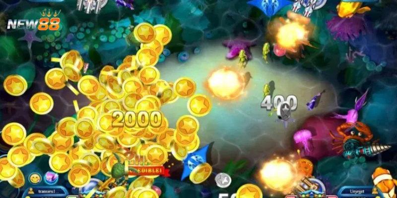 Danh sách các loại cá và điểm thưởng trong Bắn Cá Săn Rồng