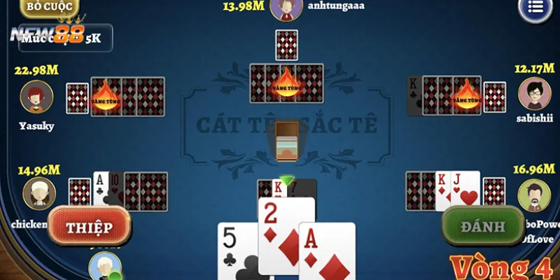 Hướng dẫn cách đánh bài Cát Tê hiệu quả