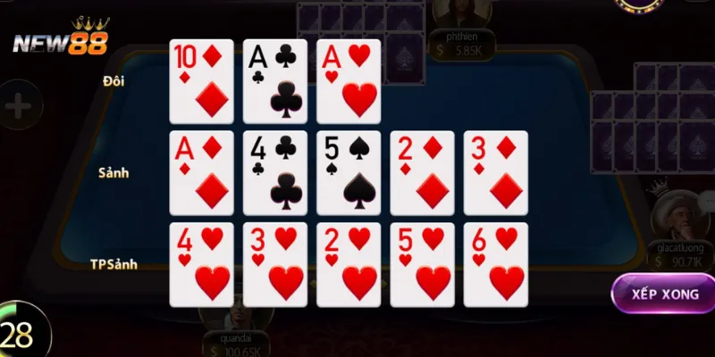 Khám phá cách đánh Mậu Binh 5 lá