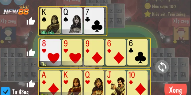 Khám phá cách đánh Mậu Binh 5 lá tối ưu