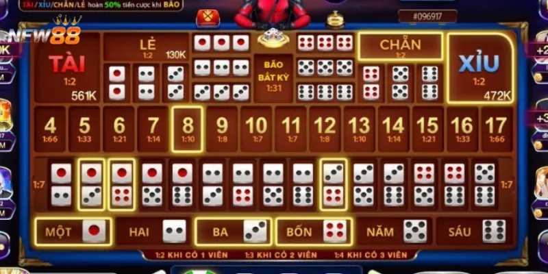 Nắm chắc luật chơi Sicbo trước khi tiến hành bắt cầu