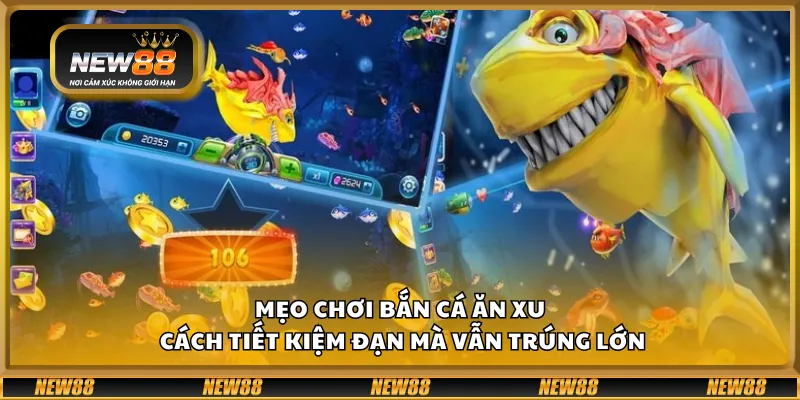 Mẹo chơi bắn cá ăn xu – Cách tiết kiệm đạn mà vẫn trúng lớn