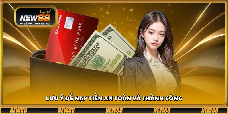 Mẹo đảm bảo nạp tiền thành công tại New 88